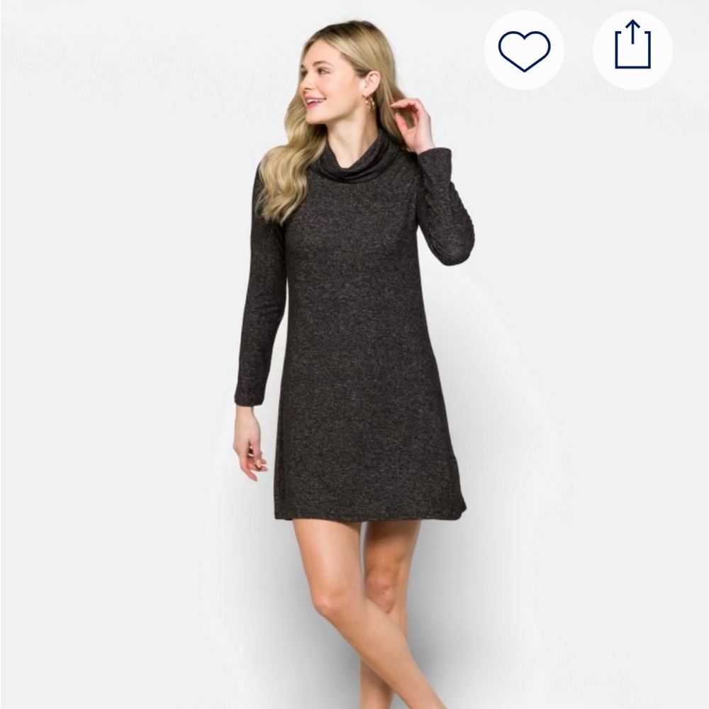 Market & Spruce winter grey dress size small